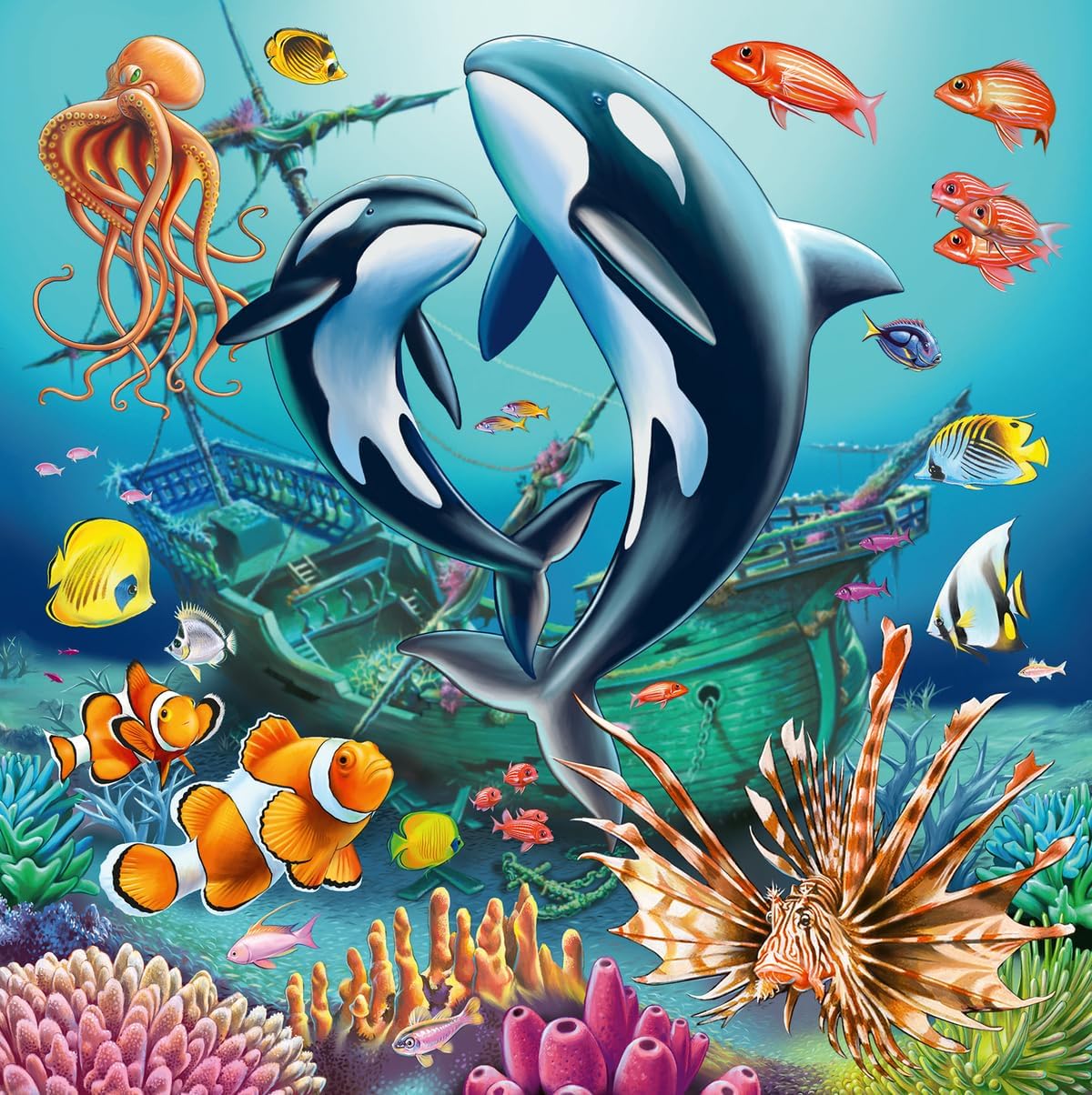 49pc Underwater Puzzles