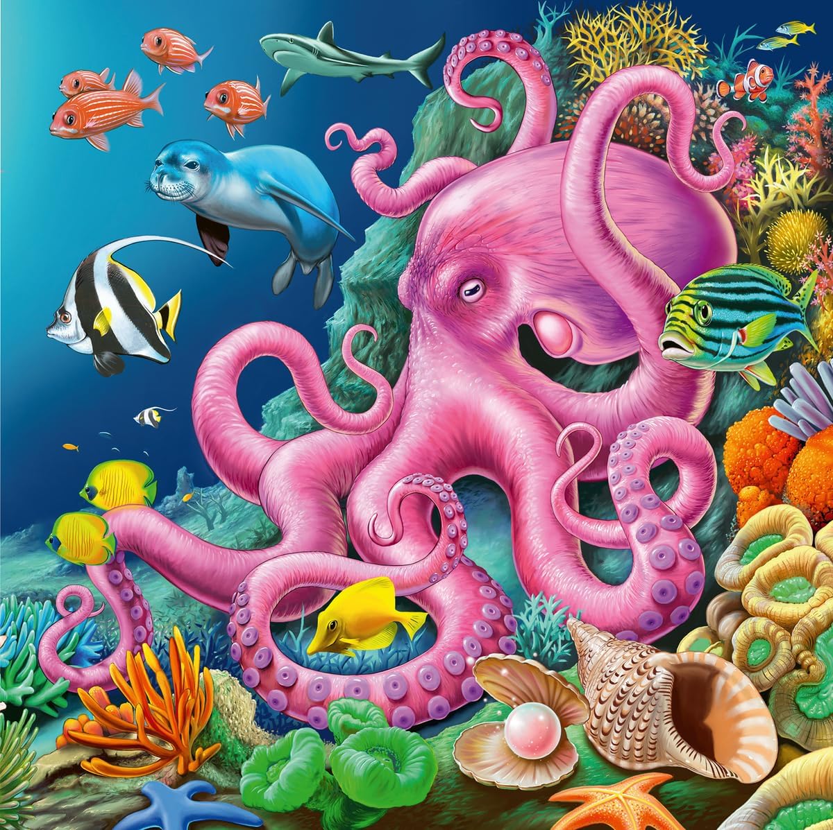 49pc Underwater Puzzles