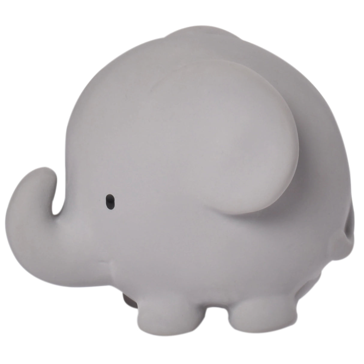 Organic Rubber Teether Rattle | Elephant