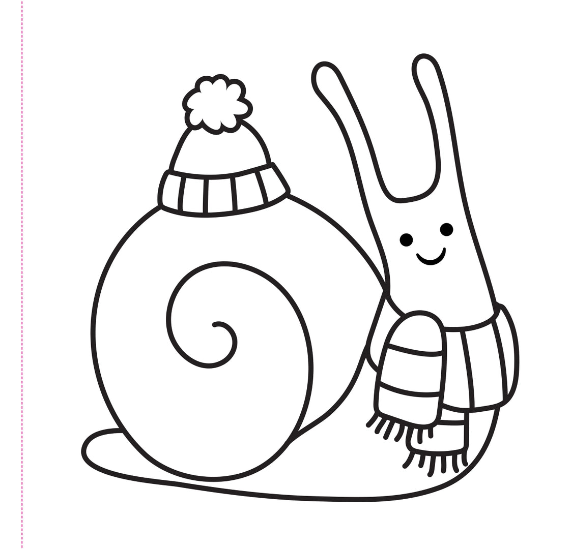Color Me Cozy Coloring Book