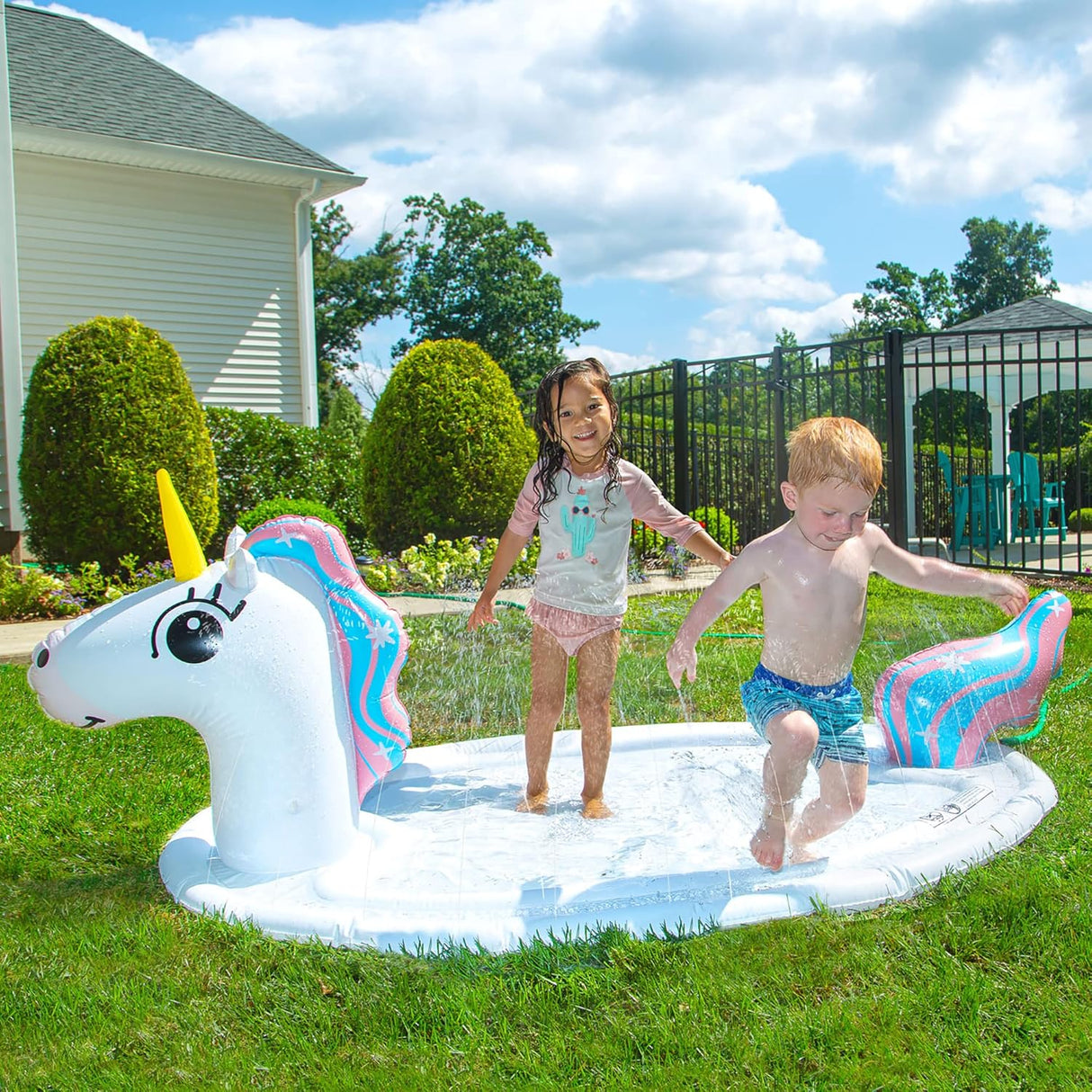 Splash Pad Sprinkler Unicorn