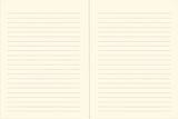 Open pages of Capybara Life Journal showing lined, creamy 120 gsm acid-free archival quality paper for writing and notes.