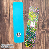 Cat & Flowers Bookmark