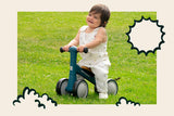 Cricket 2 Baby Walker Balance Bike | Baby Pink