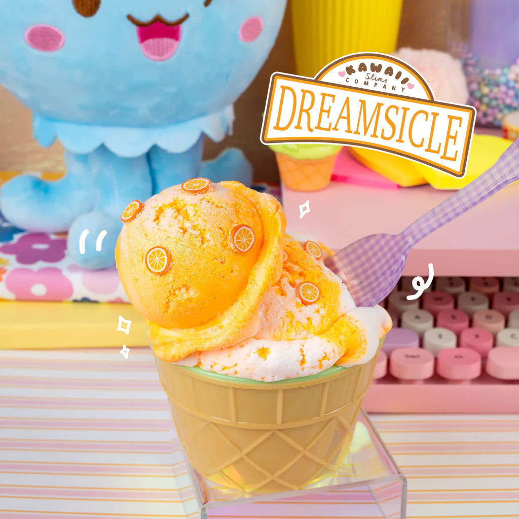 Dreamsicle Ice Cream Slime