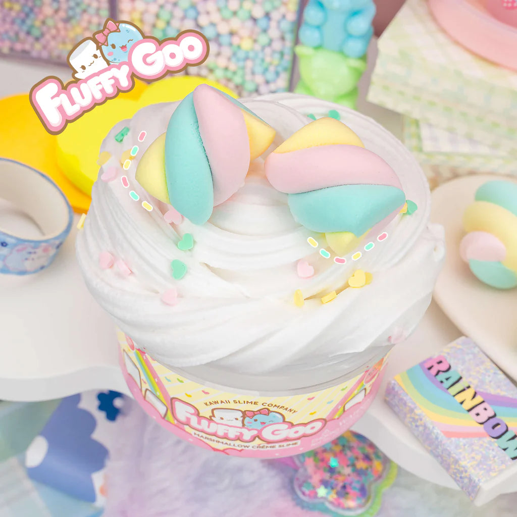Fluffy Goo Marshmallow Creme Slime