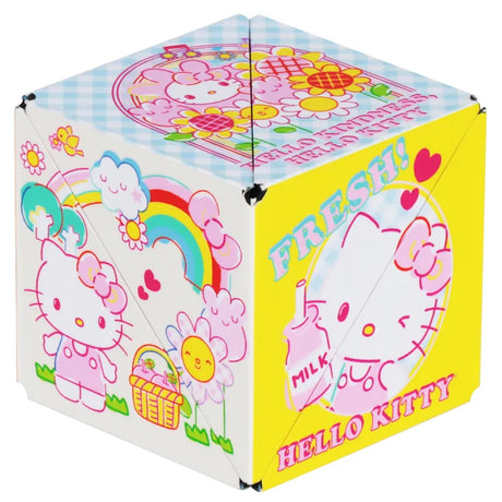 Shashibo | Hello Kitty magnetic puzzle cube with colorful Hello Kitty designs and shape-shifting features.