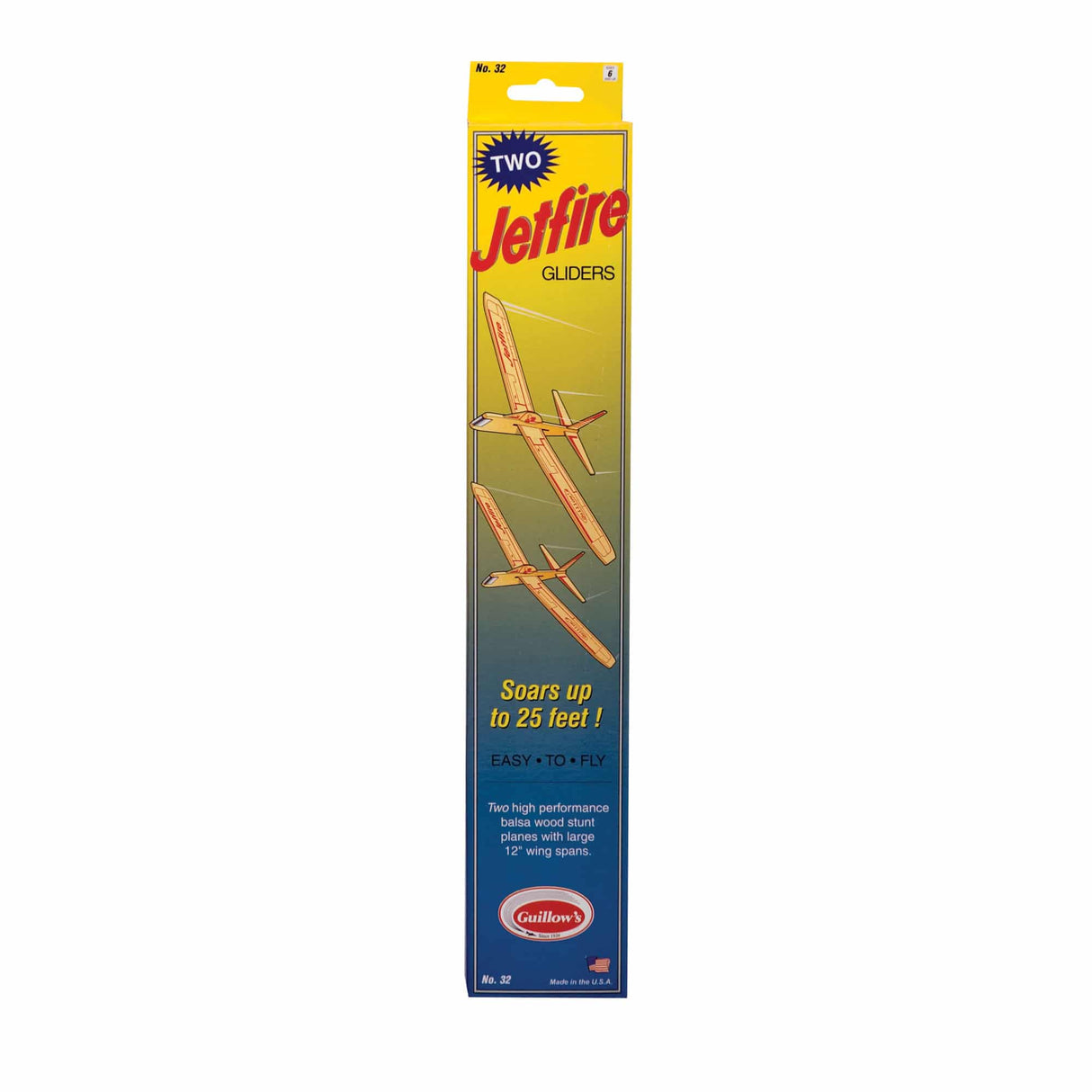 Jet Fire Balsa Gliders