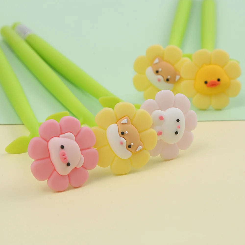 Flowering Animals Wiggle Gel Pen