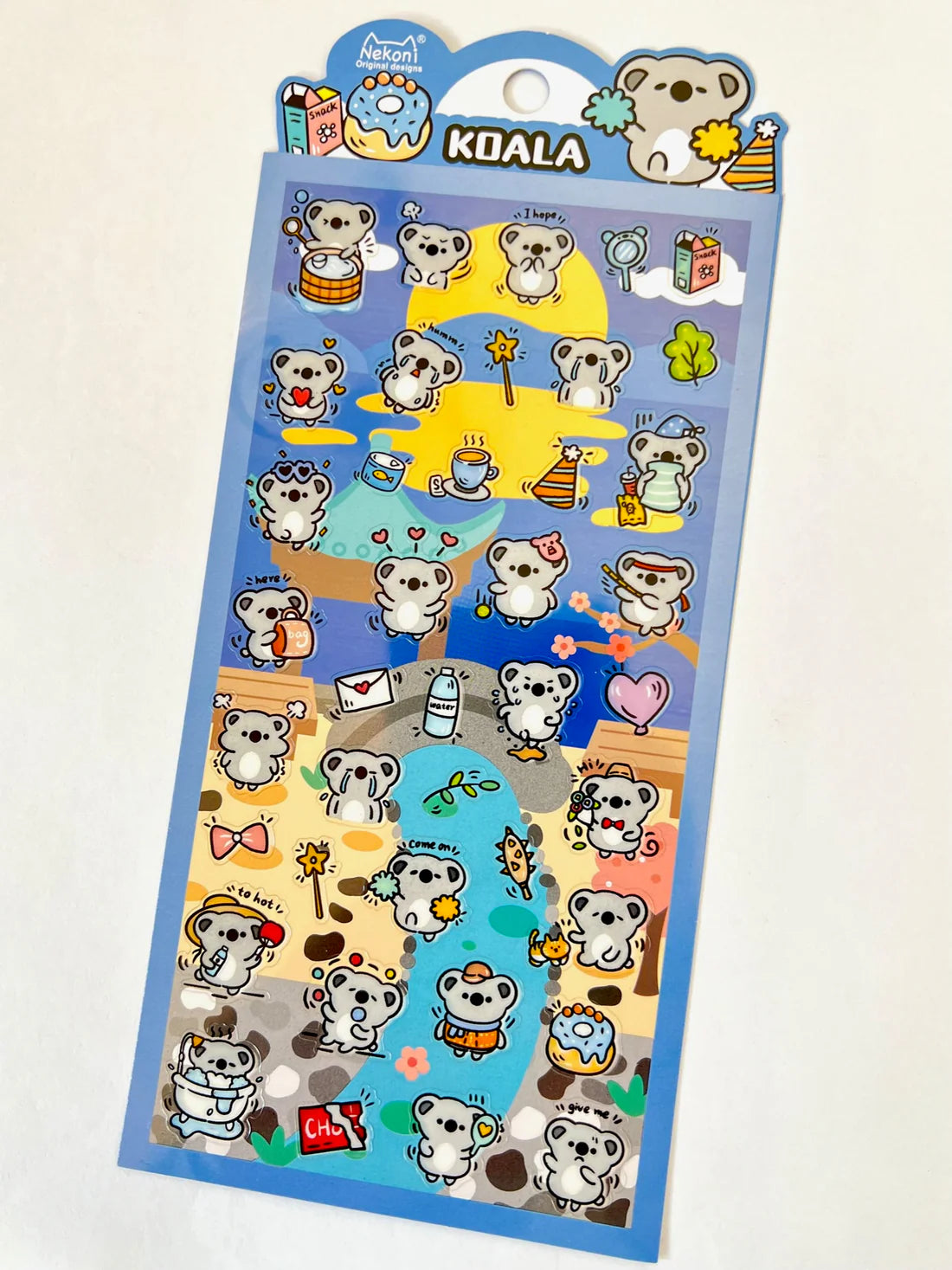 Koala Party Stickers