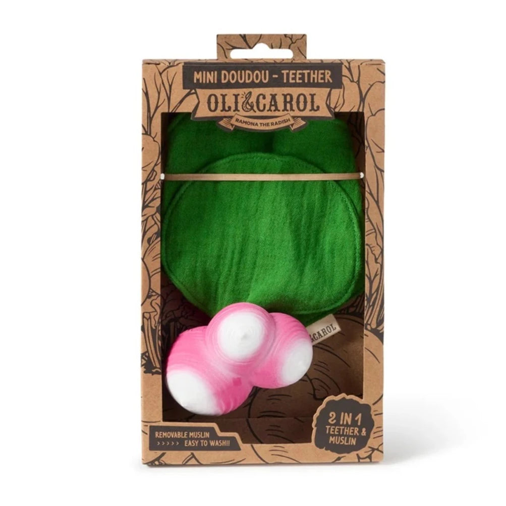 Mini DouDou Teether | Ramona the Radish