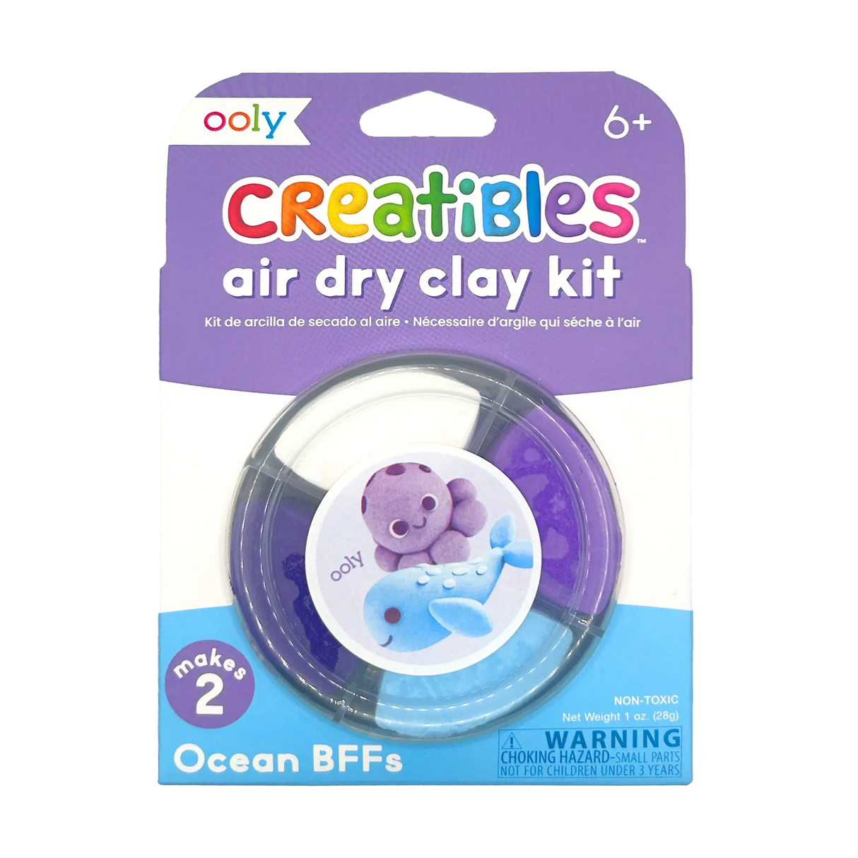 Creatibles Air Dry Clay Kit | Ocean BFFs