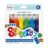 Easy Squeezy Squeezable Poster Paint Brushes