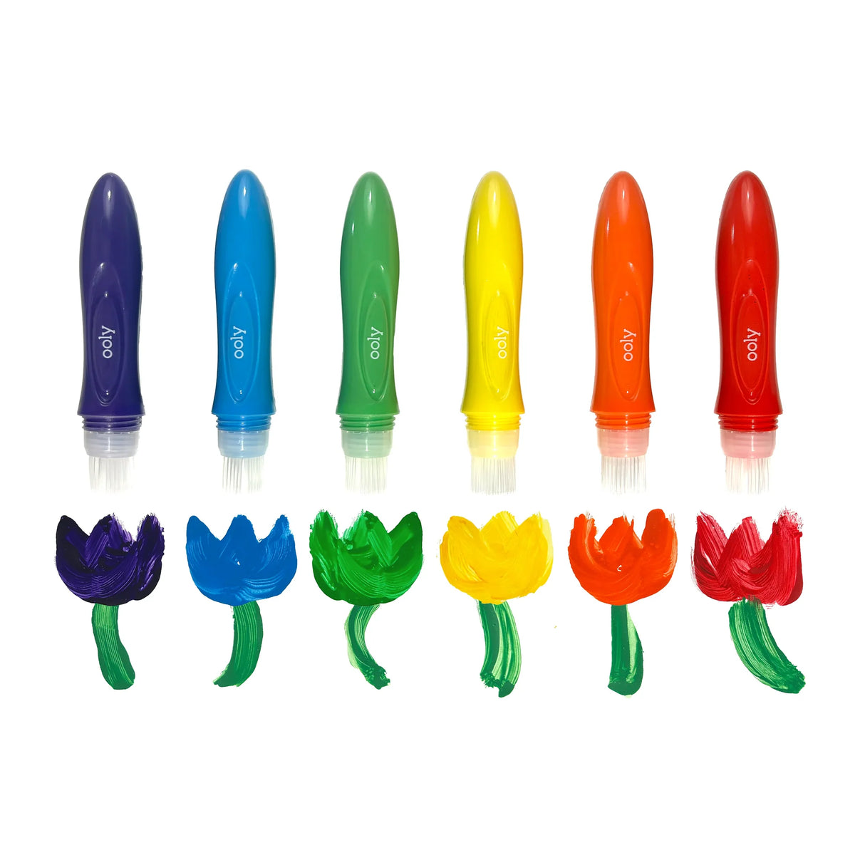 Easy Squeezy Squeezable Poster Paint Brushes