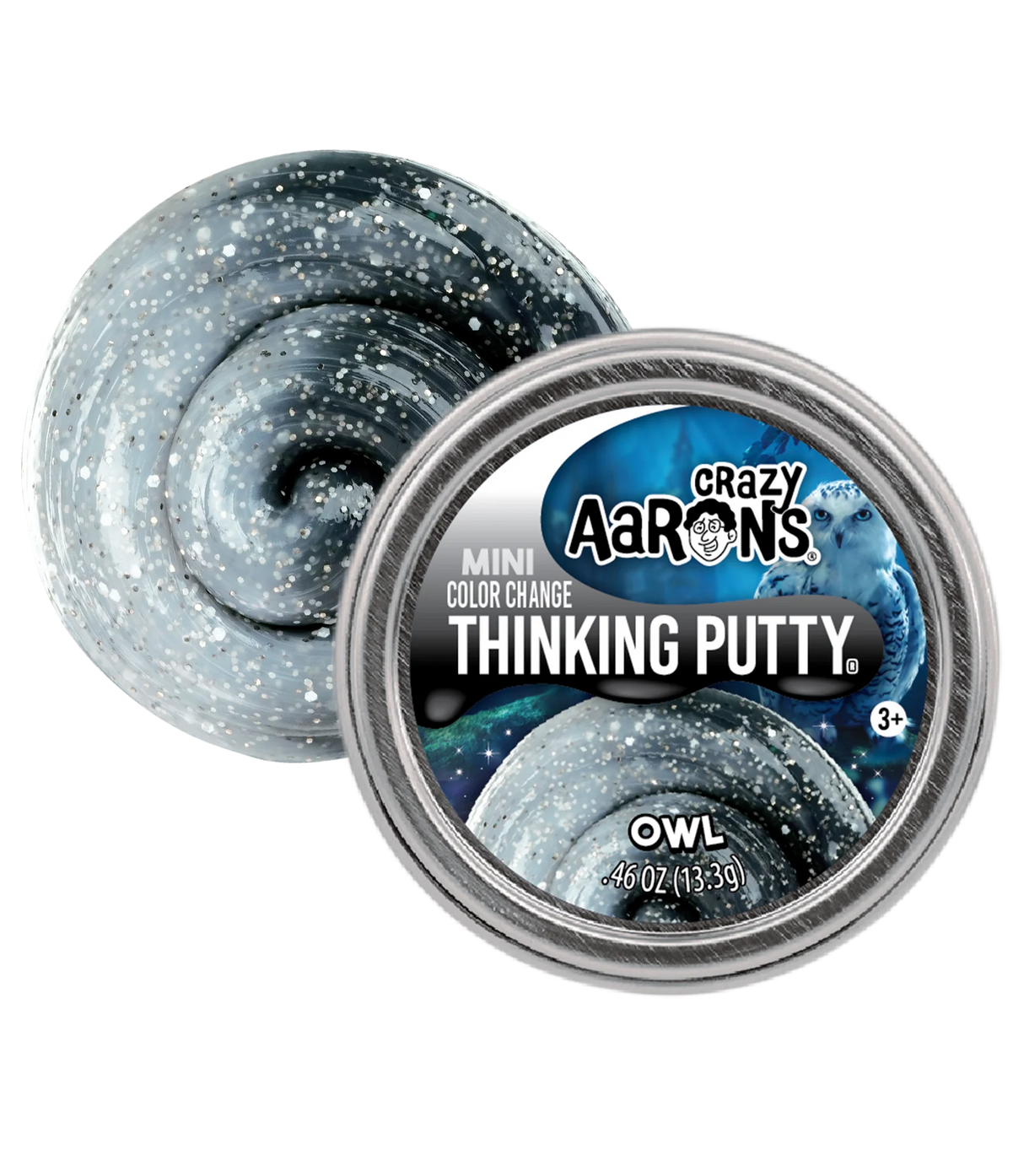 Mini Color Change Owl Thinking Putty