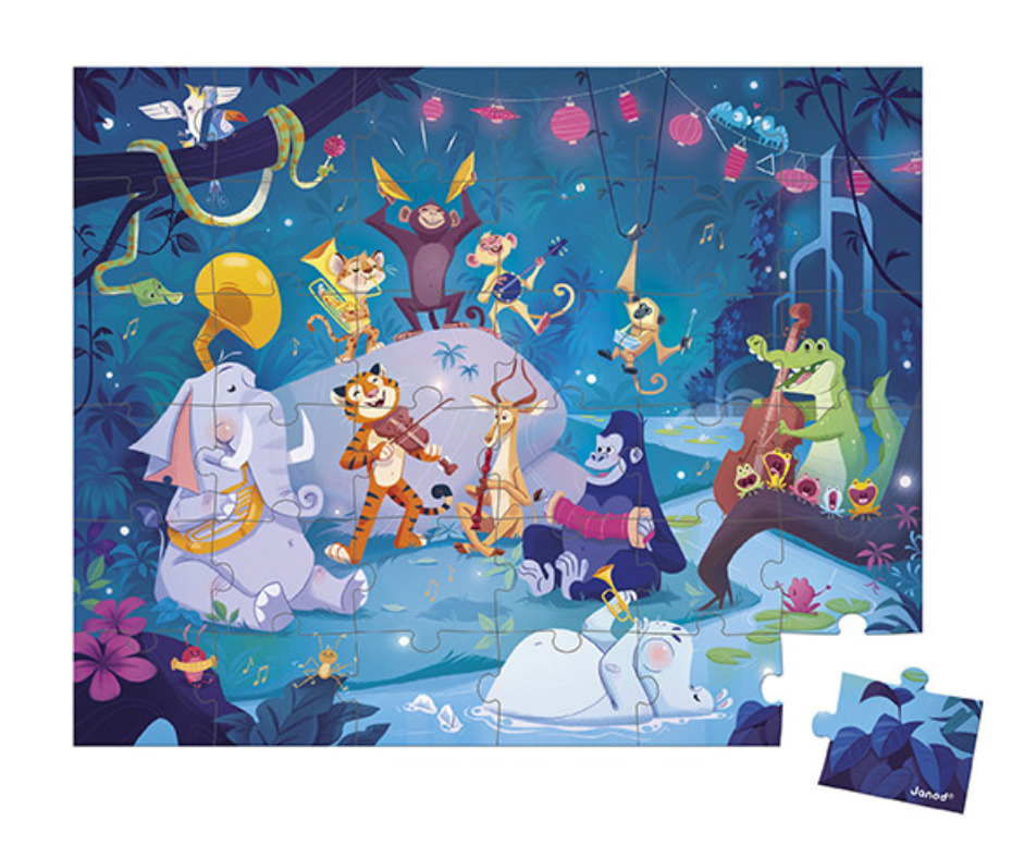 36pc Summer Festivities Suitcase Puzzle