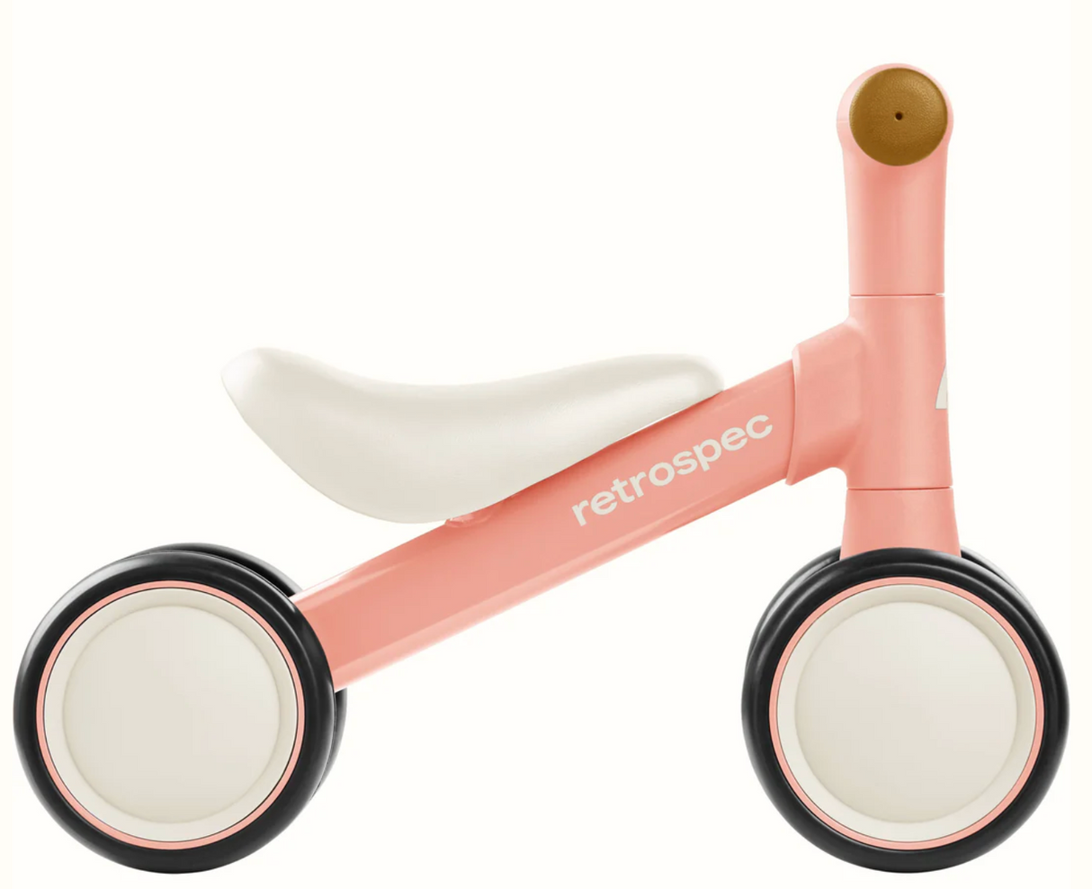 Cricket 2 Baby Walker Balance Bike | Baby Pink