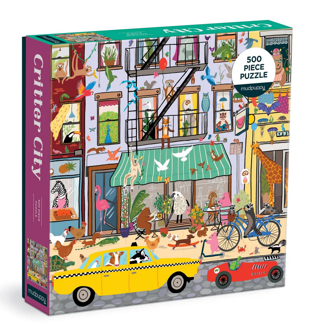 500pc Critter City Puzzle