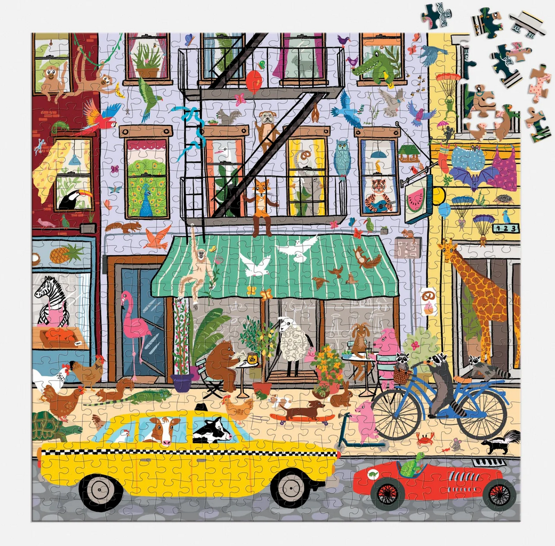 500pc Critter City Puzzle