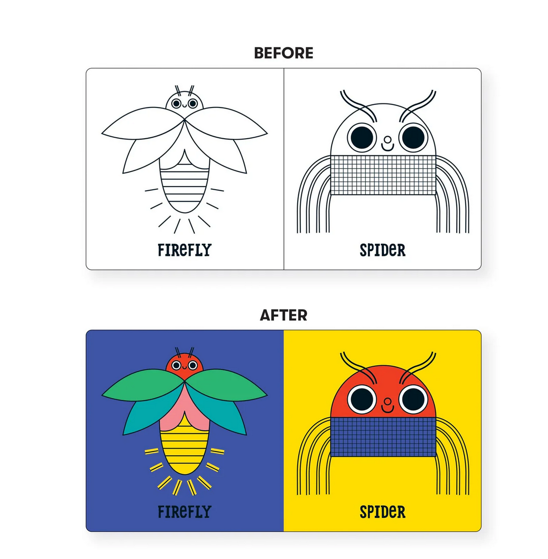 Bath Book Color Magic | Bug Out!