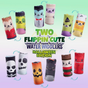 Two Flippin Cute Water Wiggler Halloween edition plush fidget toys with reversible spooky character designs.