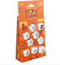 Rory's Story Cubes Classic packaging showing nine dice with various icons for creative storytelling fun.