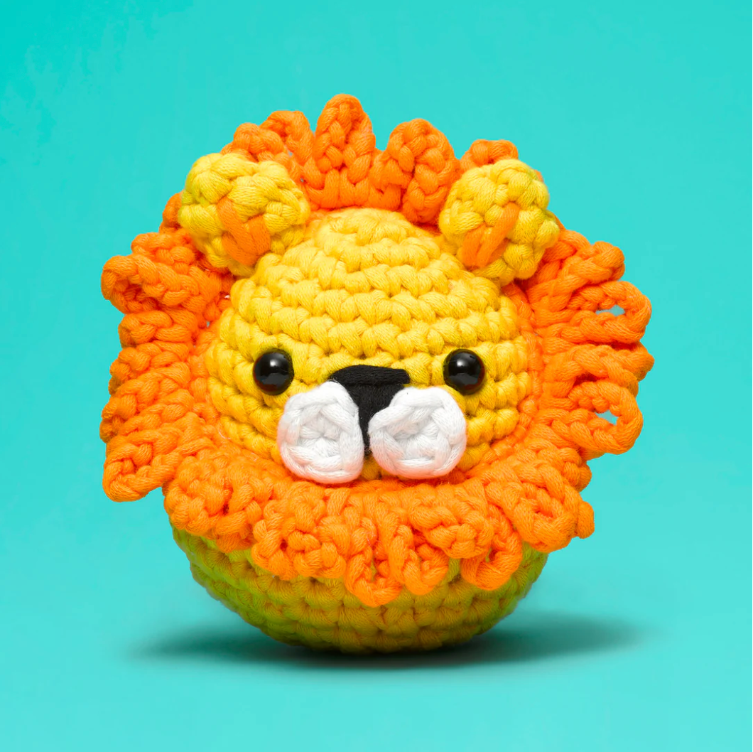 The Woobles Crochet Kit | Sebastian the Lion
