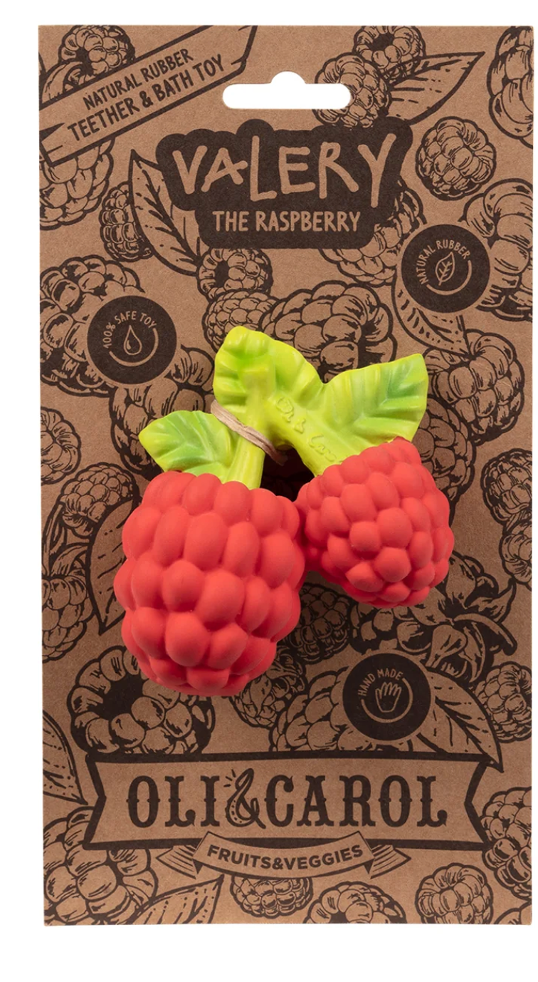Natural Teether | Valery the Raspberry