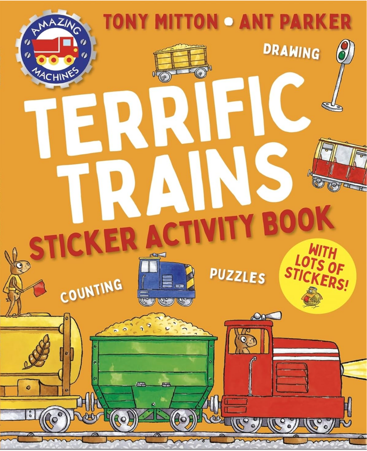 Terrific Trains Sticker Activity Book