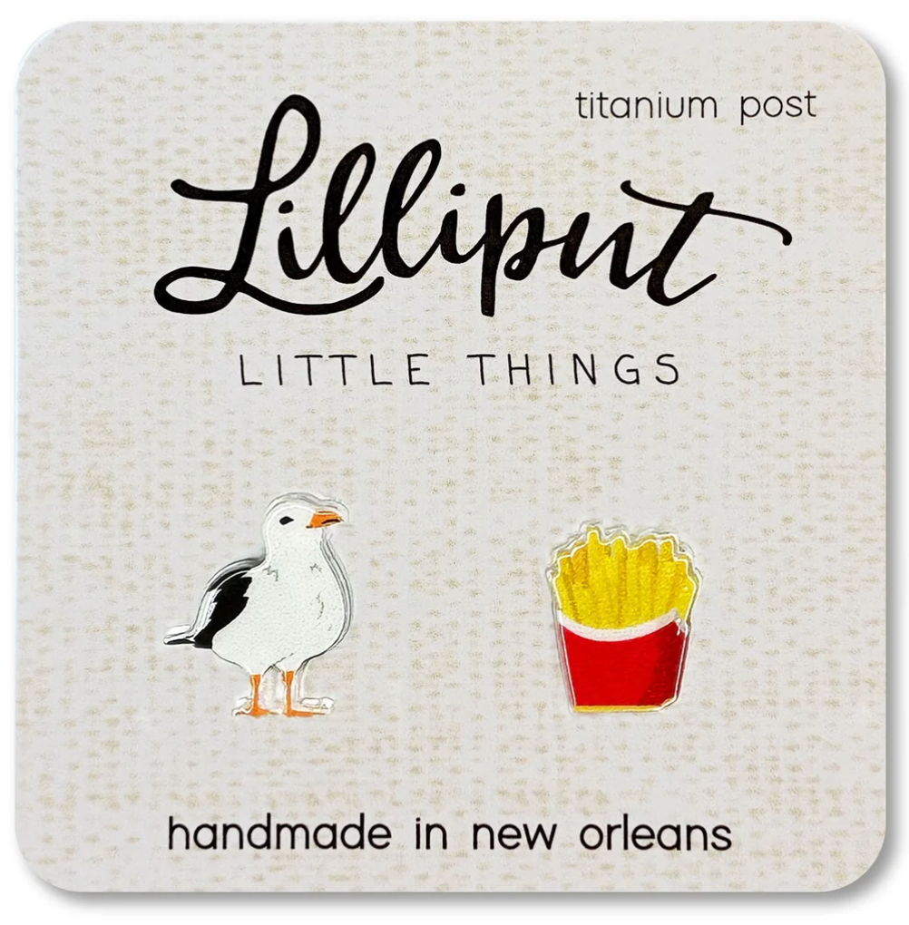 Seagull & Fries Earrings