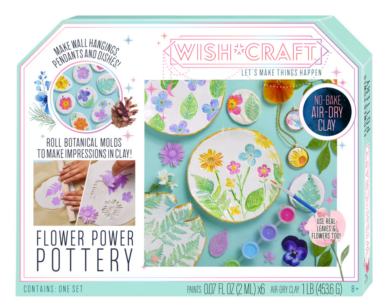 WishCraft Flower Power Pottery
