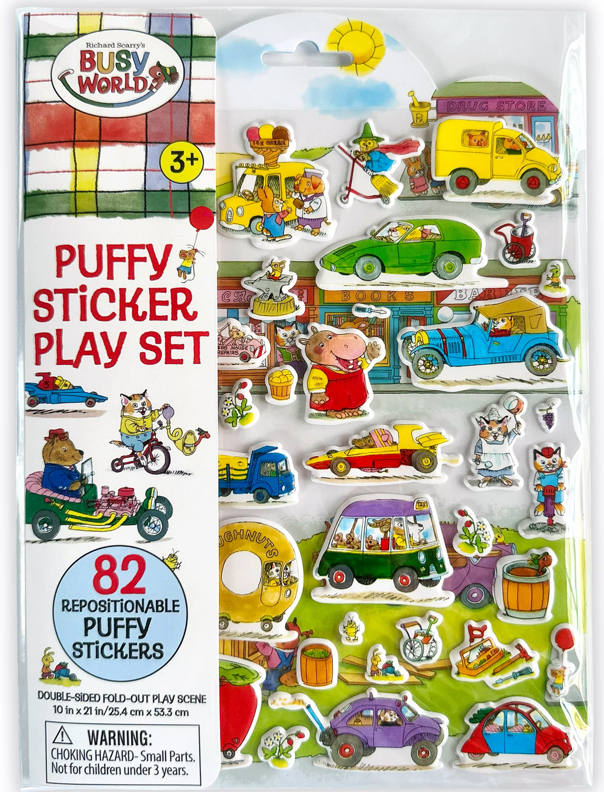 Richard Scarry's Busy World Puffy Sticker Playset
