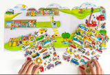 Richard Scarry's Busy World Puffy Sticker Playset