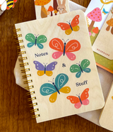 Wood Notebook | Butterfly Notes