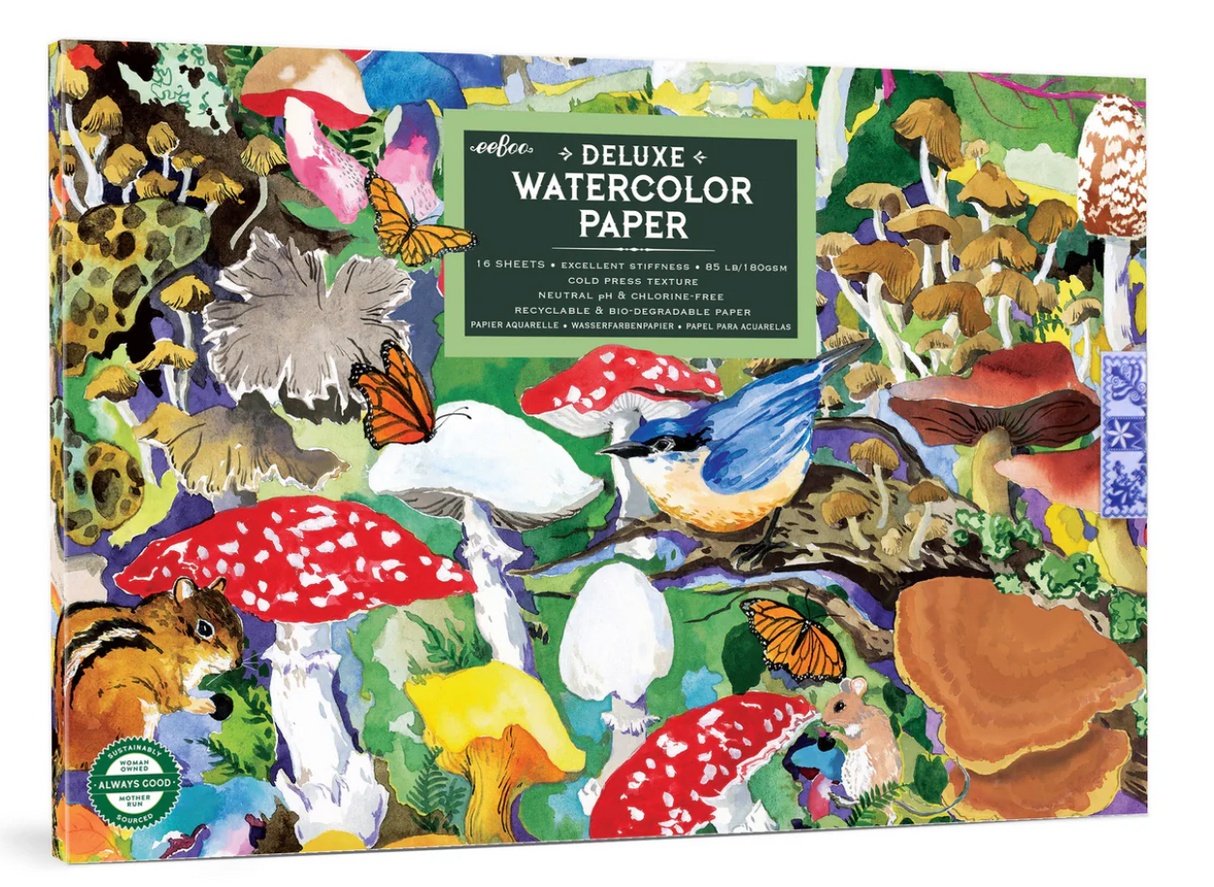 Watercolor Pad | Mushroom