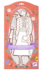 Les Demoiselles Fashion Coloring | Nina & Friends