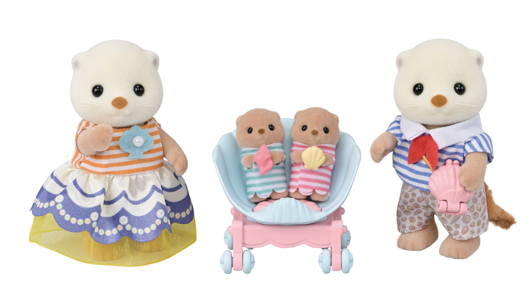 Sea Otter Family