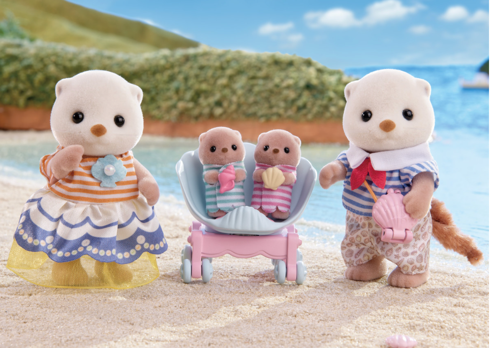 Sea Otter Family