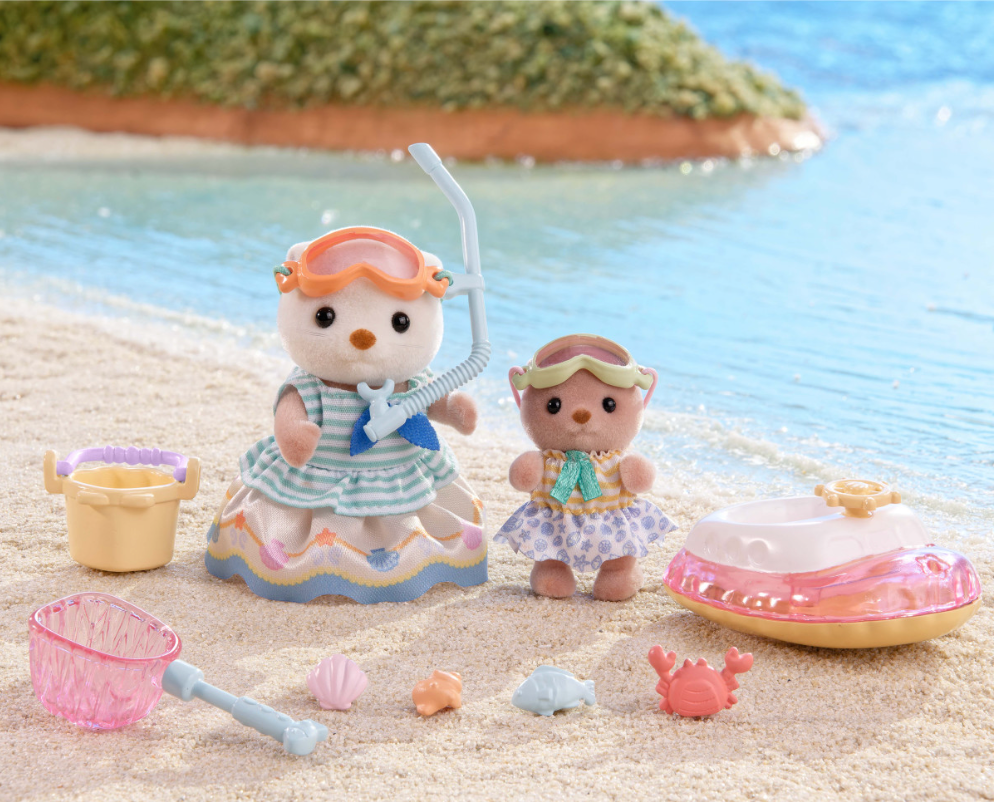 Sea Otter Sisters Splashy Snorkel Set