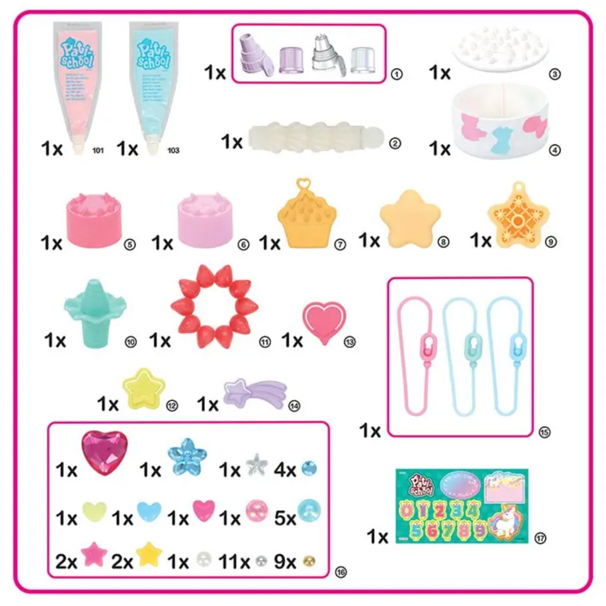 Pati-School Party Creations Set