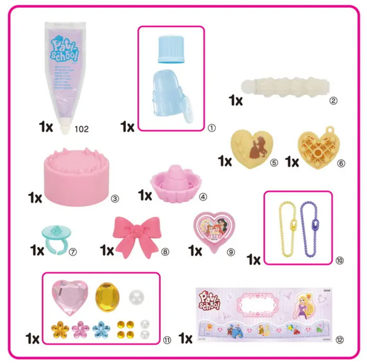 Pati-School Disney Princess Kit