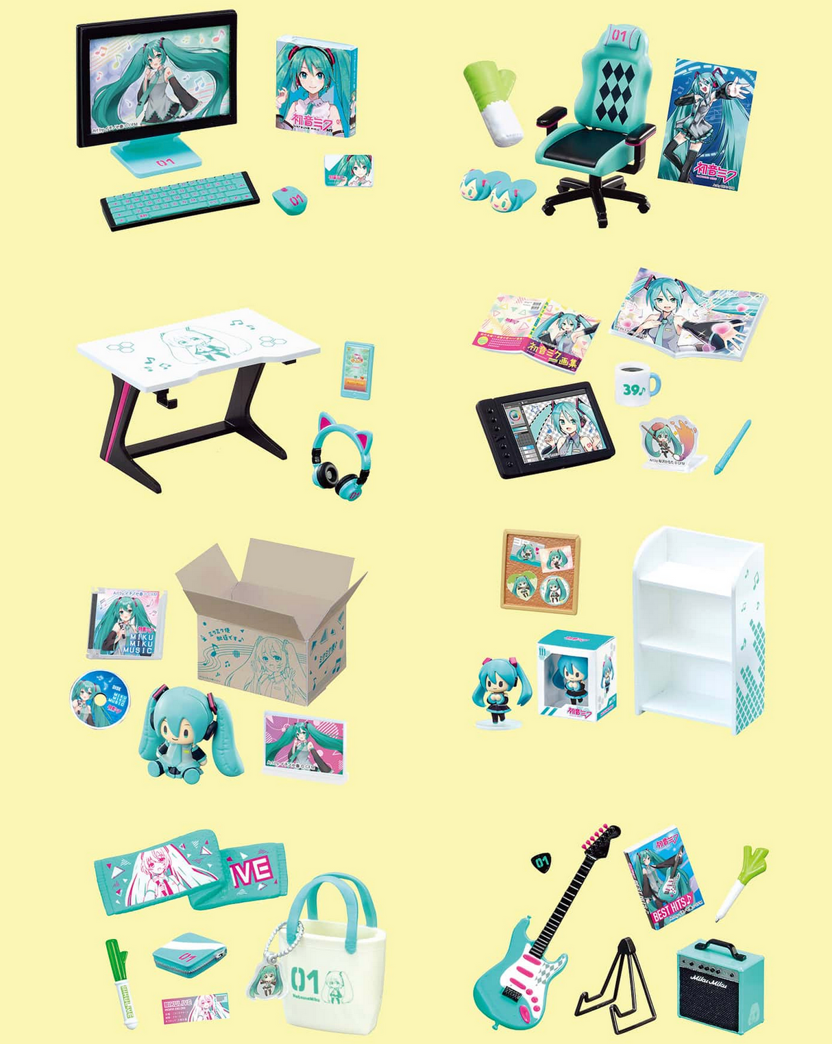 Re-Ment | Miku Miku Room Blind Box