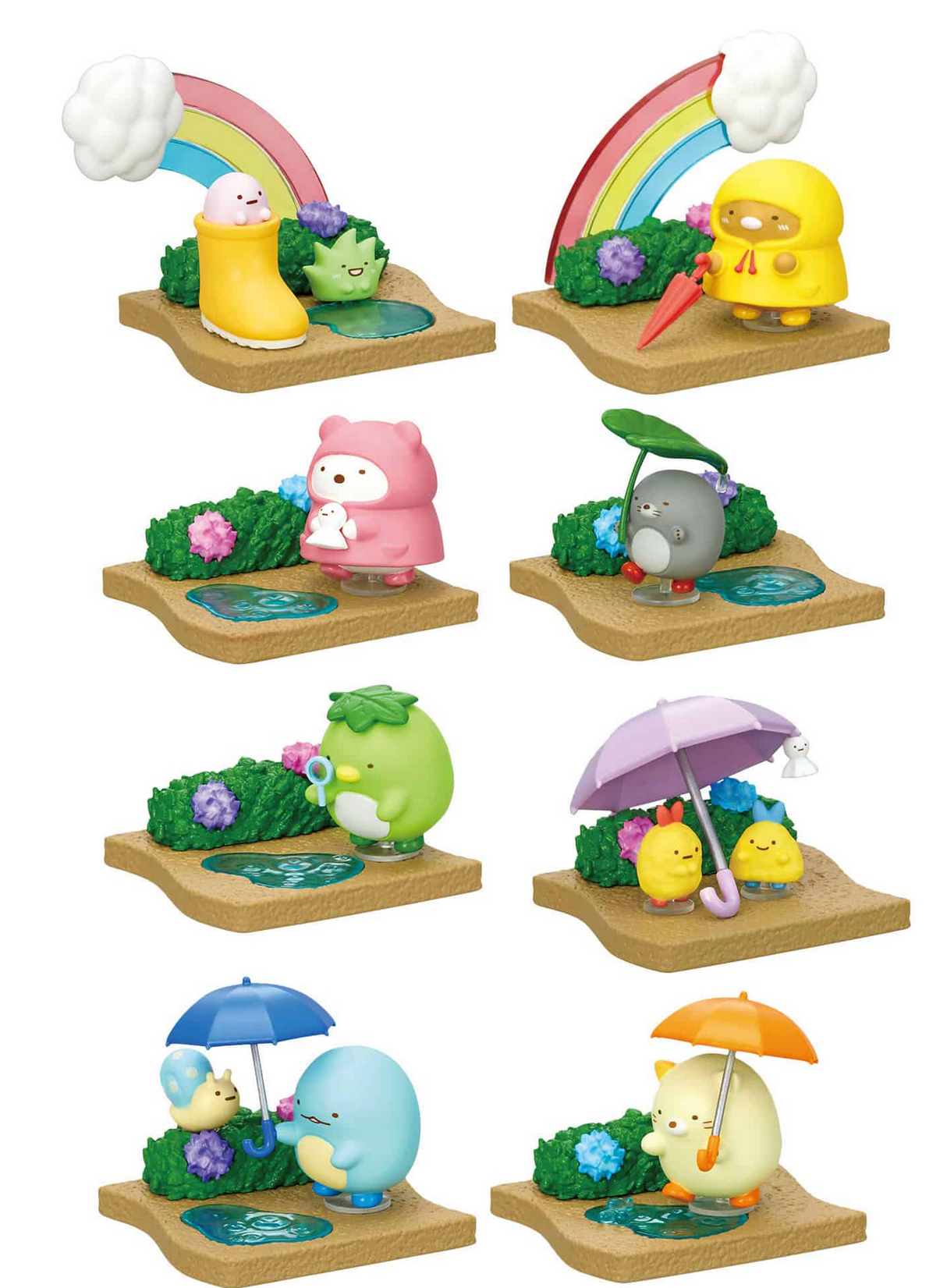 Re-Ment | Sumikkogurashi Walking on a Rainy Day Blind Box