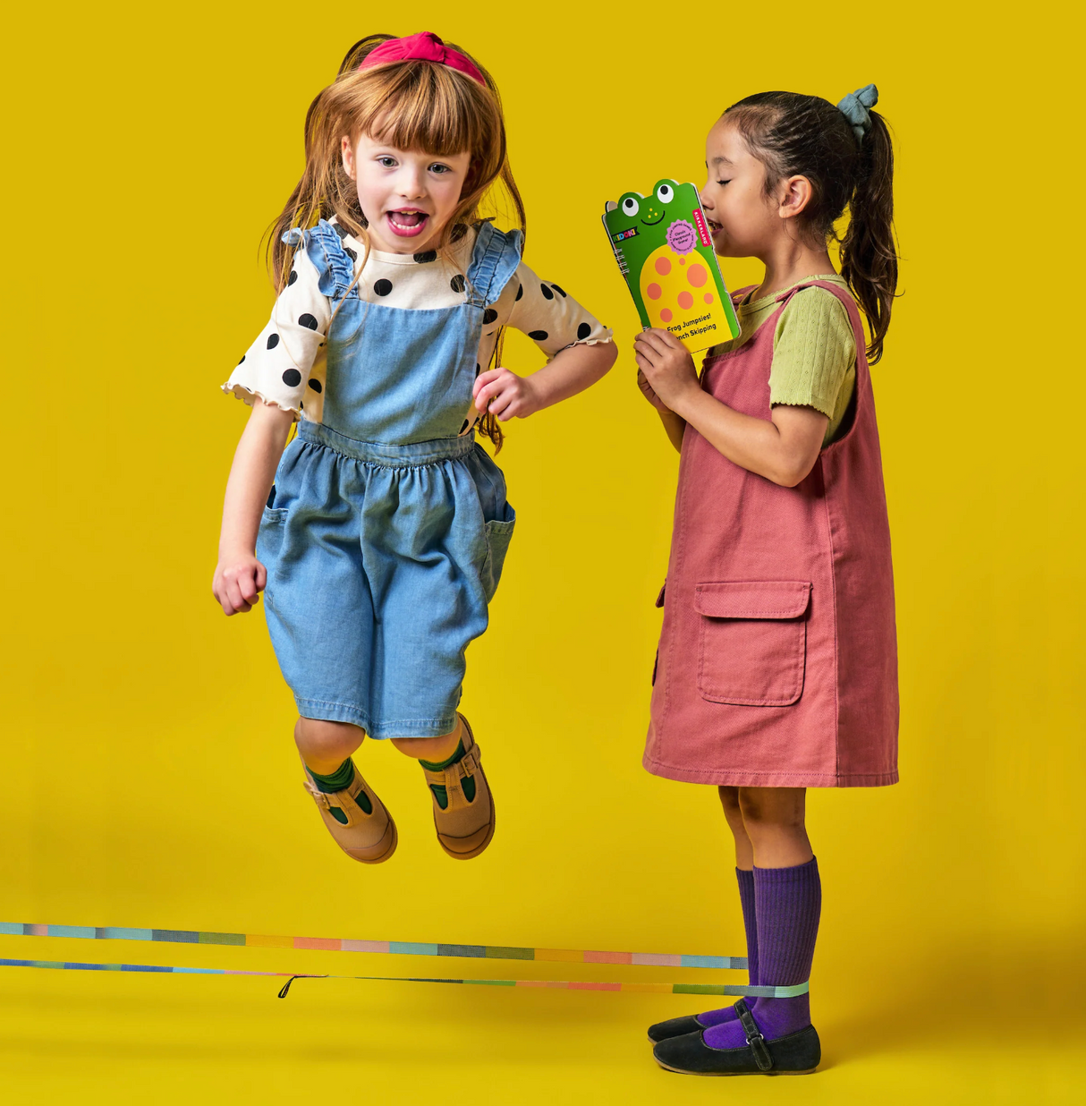Frog Jumpsies! French Skipping