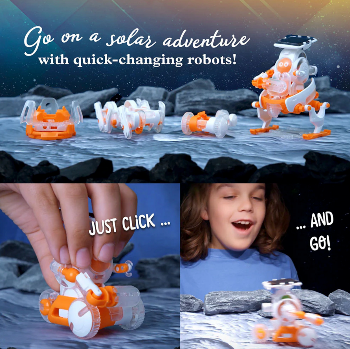 SolarBots: Cosmic Explorers
