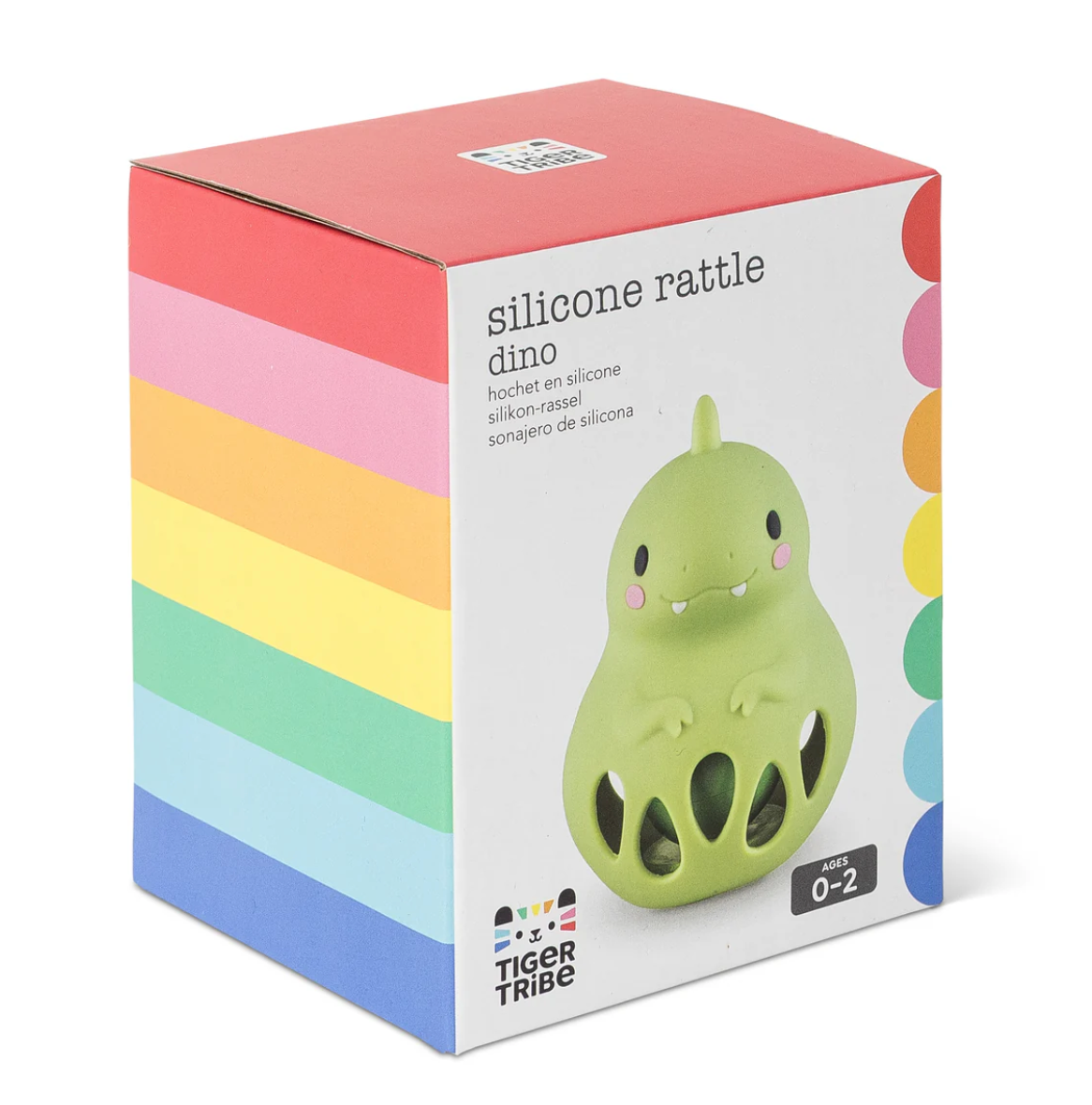 Silicone Rattle | Dino