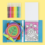 Color by Number | Rainbow Garden