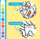 Color by Number | Rainbow Garden
