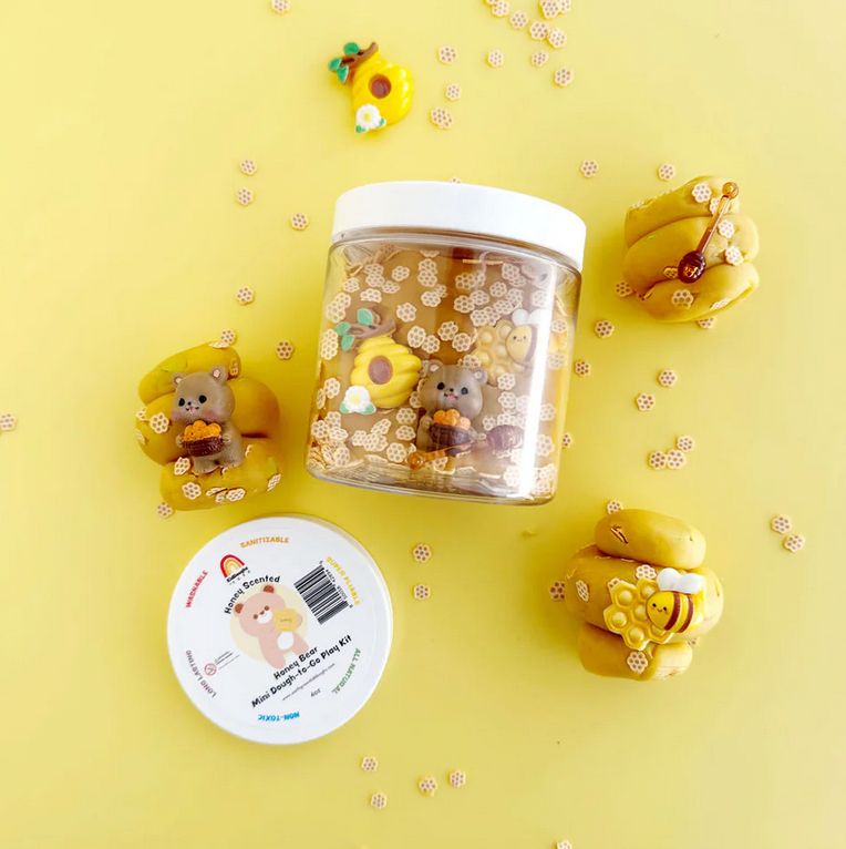 KidDough To Go Mini | Honey Bear