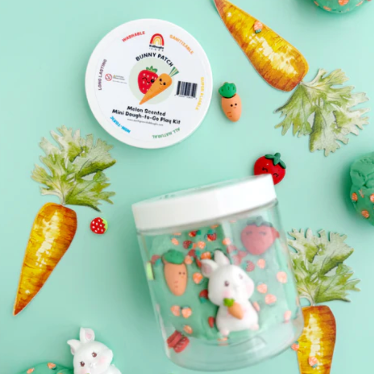 KidDough To Go Mini | Bunny Patch